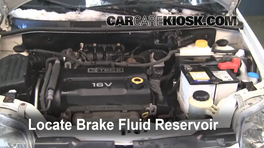 2007 Chevrolet Aveo5 Special Value 1.6L 4 Cyl. Brake Fluid